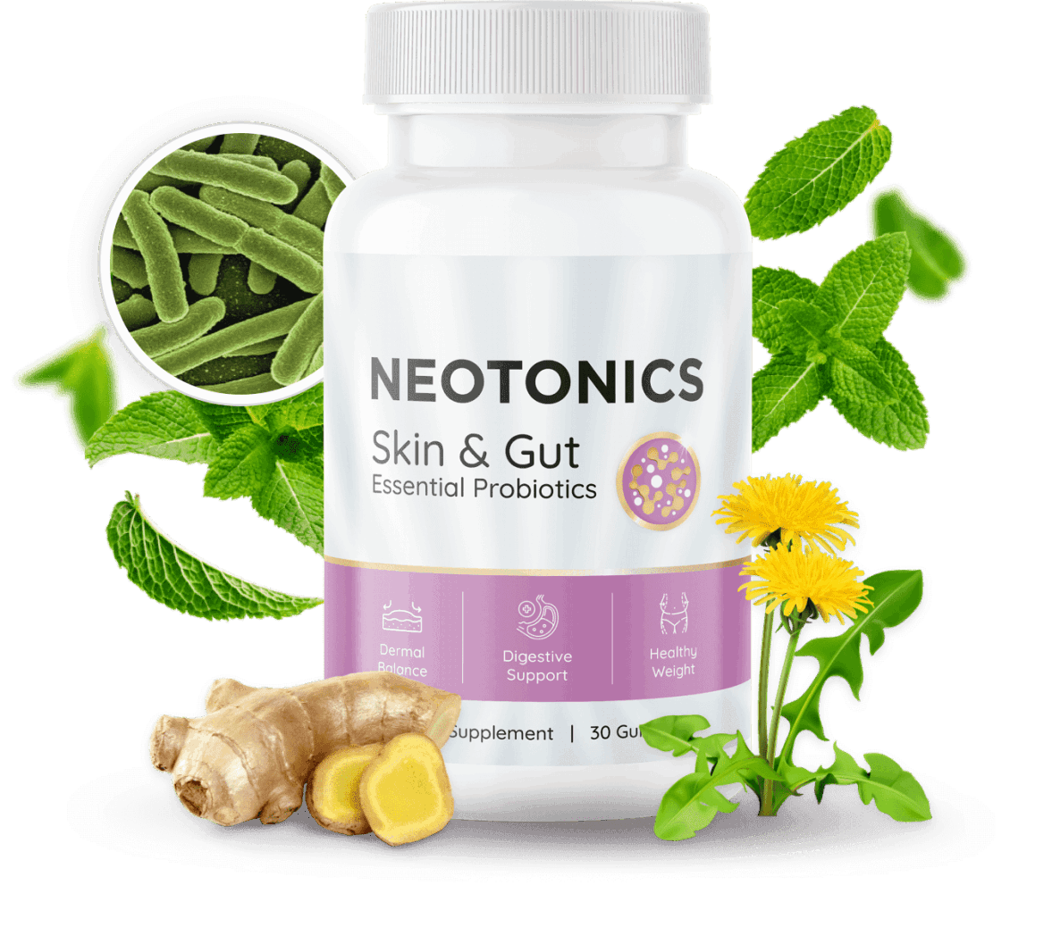 Neotonics skin and gut care